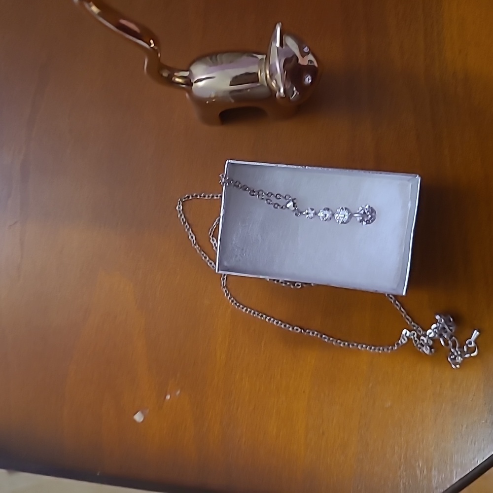 4 stone necklace